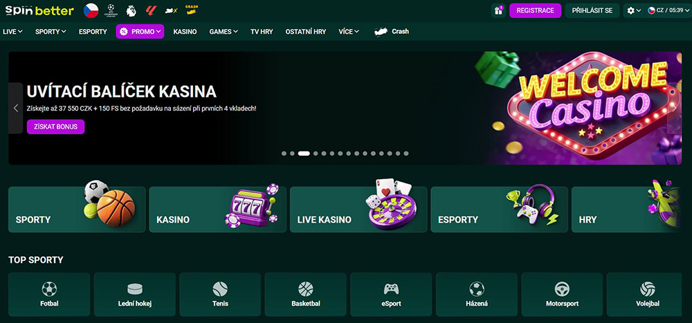 7-eur-zdarma-za-registraci-Spin-Better-Casino