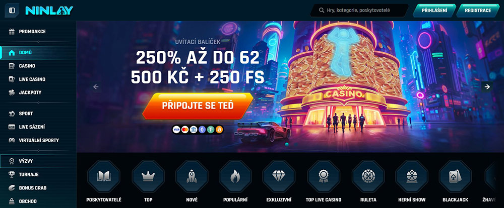 online-casino-bez-bankovního-účtu-casino-bez-registrace-Ninlay